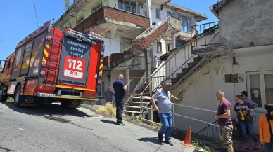 Zonguldak Ereğli'de unutulan yemek evi yaktı