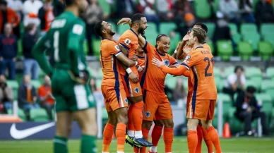 Hollanda ve Sırbistan Dünya Kupası yolunda coştu