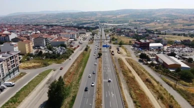 Tekirdağ İstanbul yolunda bayram trafiği ikiye katlandı