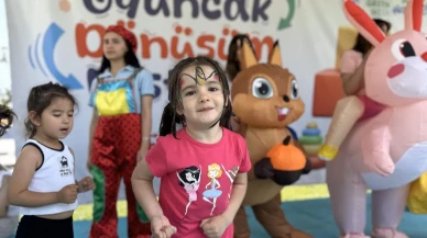 Sakarya çocukları Aziz Duran Parkında festivalde buluştu