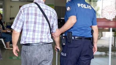 Aydın Devlet Hastanesinde eşini korumak isterken yaralandı