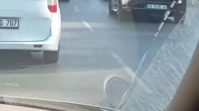 Düğün konvoyu Arnavutköy Boğazköy yolunu kilitledi