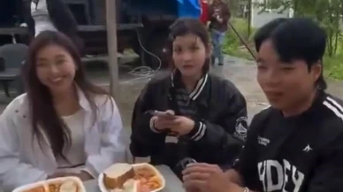 Koreli turistler Bolu düğününde para vermeye zorlandı