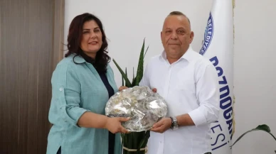 CHPli başkanlar Bozdoğan Belediyesinde bir araya geldi