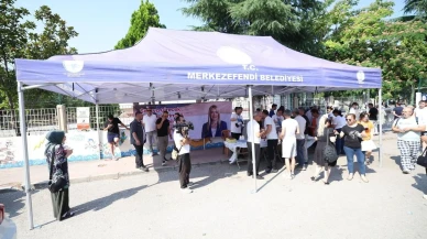 Merkezefendi Belediyesi YKS öğrencilerine moral verdi