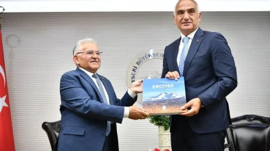 Bakan Ersoy Kayseri turizm projeleri için geldi