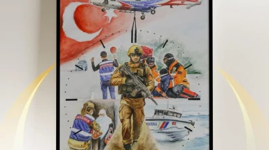 Jandarma temalı resim yarışmasında Erzincan şampiyon oldu