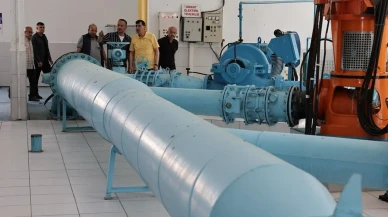 Başkan Kahveci Porsuk Çayı su tesislerini inceledi