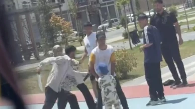 Elazığ parkında gençler arasındaki kavga palaya dönüştü