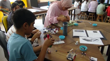 Gercüş öğrencileri robotik kodlama ile geleceği şekillendiriyor