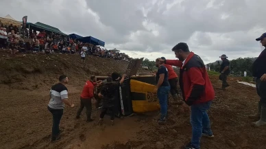 Ardeşen Off Road yarışında talihsiz kaza yaşandı
