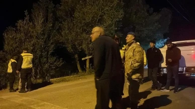 Bayburt Erzurum sınırında düşen uçak aranıyor