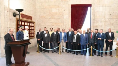 Matbaacılar Federasyonu Anıtkabir ziyaretinde bir araya geldi