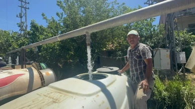 Eğirdir elma üreticileri su krizi yaşıyor