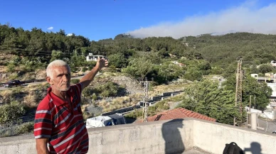 Hatay Dörtyol orman yangınına hava desteği başladı