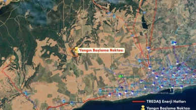 Tredaş şarköy yangınında enerji hattı sorumluluğunu reddetti