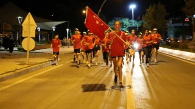 Şehitlerin Emaneti Sancak Dualarla Ağrı Valisi Mustafa Koç’a Teslim Edildi.