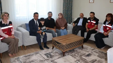 Erzurum il müdürü şehit aileleri ve gazileri ziyaret etti