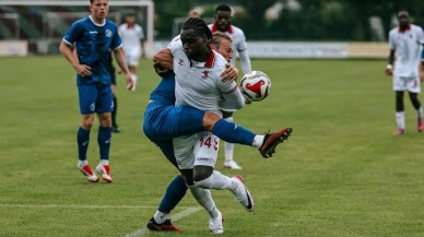 Samsunspor Hollanda kampını galibiyetsiz tamamladı