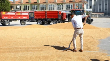 Çorum Alaca Ticaret Borsasında ilk mahsuller satıldı