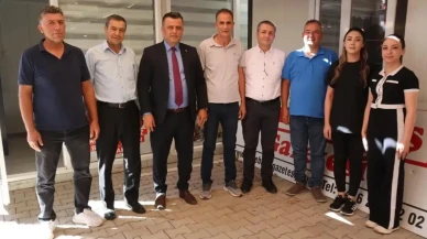 BİK Malatya yönetimi Günebakış Gazetesini ziyaret etti