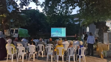 Marmara Adası'nda Asmalı Köyü'nde müsilaj için çevre semineri düzenlendi