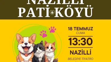 Nazilli Belediyesi Pati Köyü Projesi’nin tanıtımını yapacak