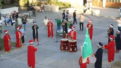 Harput Sarahatun Meydanında mehter takımı coşkuyla karşılandı