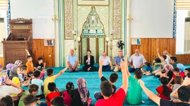 Bozdoğan Çarşı Camii Yaz Kuran kursları başladı