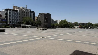 Diyarbakır'da aşırı sıcaklar tarihi mekanları boşalttı
