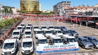 Aydın Büyükşehir Belediyesinden Bozdoğana yeni araç geldi