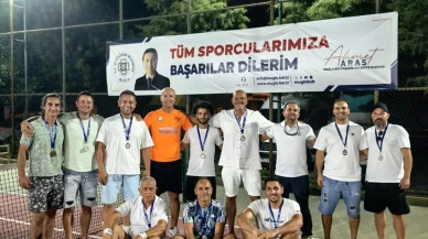 Muğla Babalar Günü tenis turnuvası Dalamanda gerçekleşti