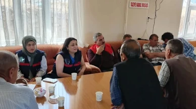 Doğubayazıt'ta çiftçilerle tarım sayımı ve gelecek politikaları konuşuldu