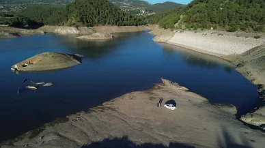 Yayladağı Barajında su seviyesi kritik noktaya geldi