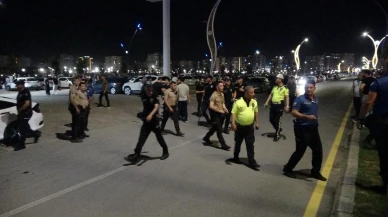 Malatya'nın Yeşilyurt ilçesinde asker konvoyu ile polis arasında arbede çıktı