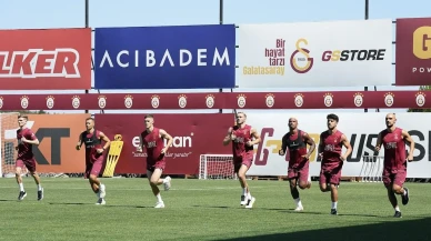 Galatasaray Kemerburgaz Metin Oktay Tesislerinde antrenman yaptı