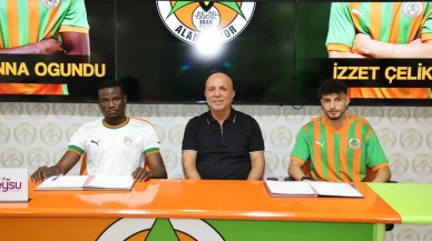 Alanyaspor Ogundu ve İzzet Çelik ile imzaladı