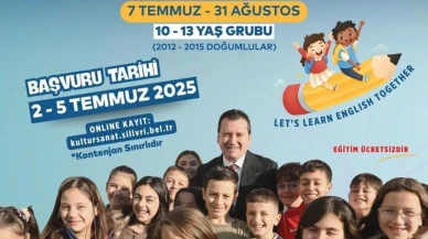 Silivri Belediyesi öğrencilere ücretsiz İngilizce kursu veriyor