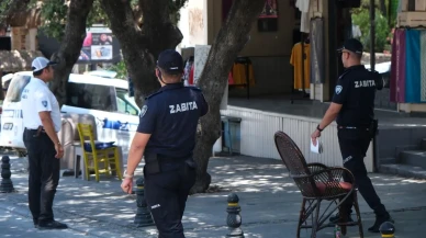 Bodrum zabıtası Gümbet işletmelerini sıkı denetime aldı