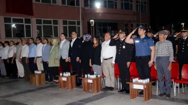 Sarıgöl'de 15 temmuz şehitleri için anma programı düzenlendi