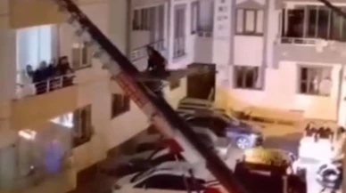 Elazığda kaçan damadı yük asansörüyle yakaladılar