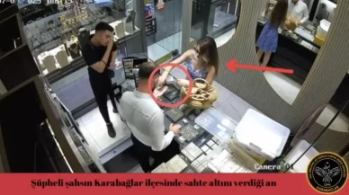 Sahte altın şebekesi İzmir Polisi tarafından Karabağlar'da yakalandı