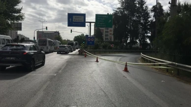 Buca orman yangını Aydın İzmir Otoyolunu kapattırdı