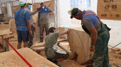 Odunpazarı Ahşap Heykel Festivali sanatseverleri büyülüyor