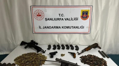Şanlıurfa'da silah kaçakçılığı operasyonunda 4 kişi gözaltına alındı
