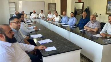 Afyonkarahisar'da temmuz ayı ilçe müftüleri toplantısı Kızılören'de yapıldı