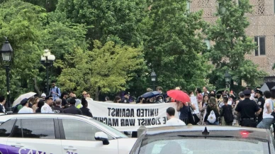 New York protestocuları Trump ve Netanyahu karşıtı toplandı