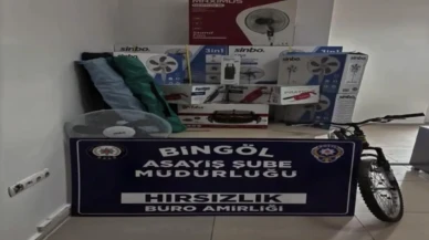 Bingöl’de çalıntı ürünleri internetten satan şüpheli tutuklandı