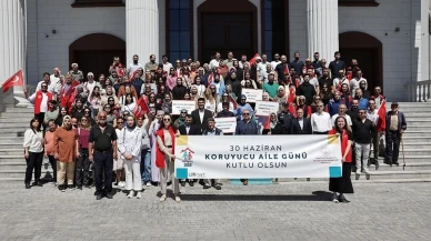 Koruyucu aile için Kütahya sokaklarında buluştular