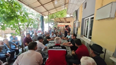 Kaymakam Güldoğan Salihli yangın bölgesini ziyaret etti